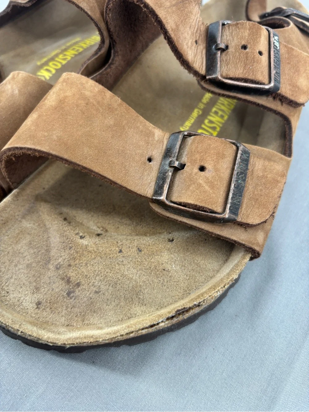 🤎 Birkenstock Arizona Suede Two-Strap Sandals – Tan/Taupe
